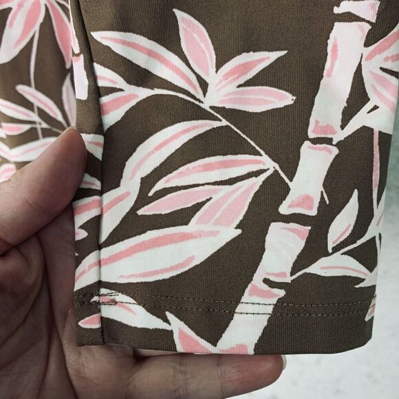 J McLaughlin Bamboo Printed 3/4 Sleeve Sheath Dress Womens Size Medium $198 - Picture 10 of 10